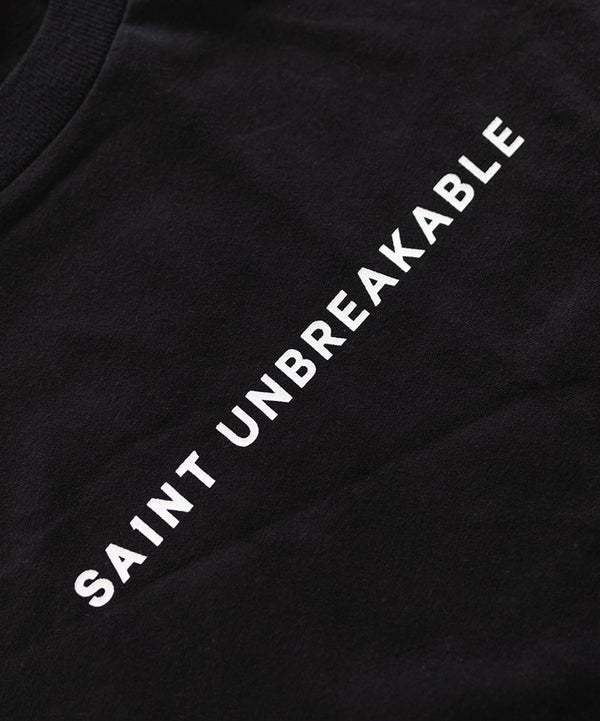 Tee-shirt Unbreakable Minimalist noir