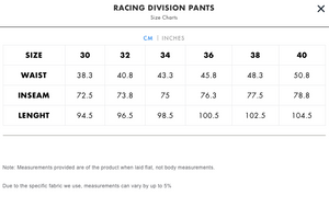 Pantalon Racing Division