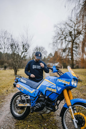 Sweat "Ride Here, Ride Now" Bleu nuit