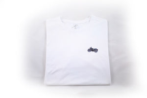 Tee-shirt 4h10 MOTO CLASSIC blanc