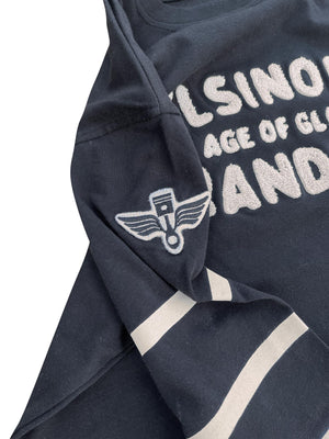 Elsinore LS Tee Noir Ecru