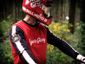 Trophy LS Tee Rouge Noir
