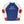 Tee-shirt Heritage Raglan Bleu Royal Ecru Rouge