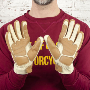 Gants CE Victory Cream / Camel