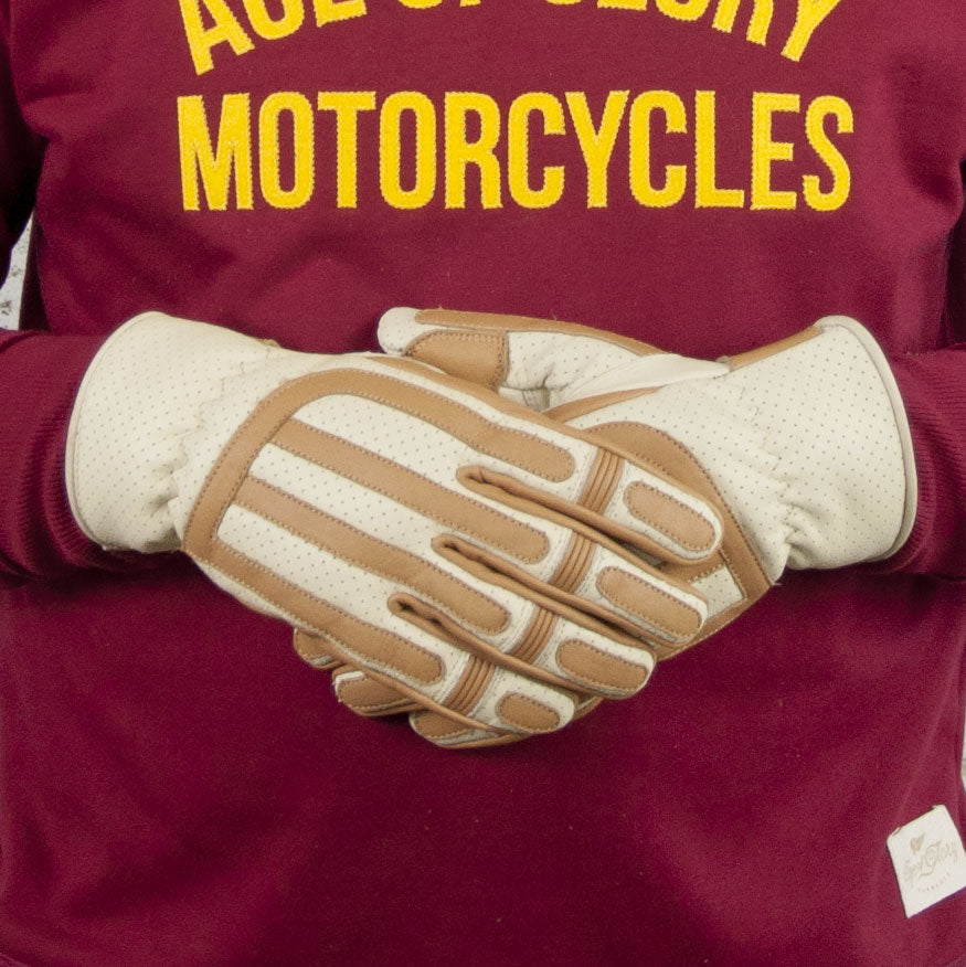 Gants CE Victory Cream / Camel
