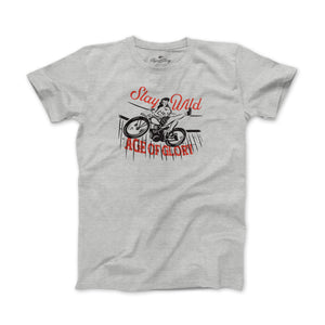 Tee-shirt Wall of Death Gris chiné